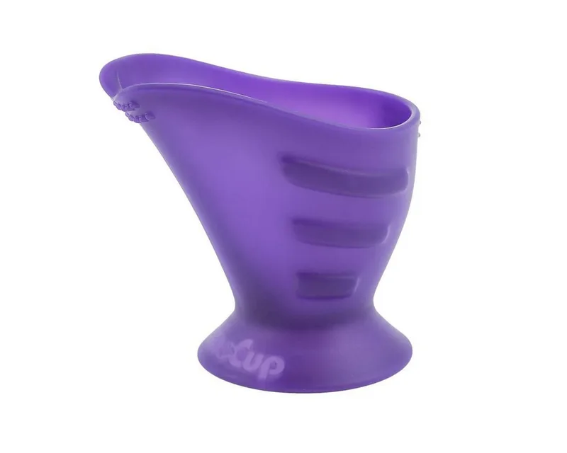 Trinklernbecher CamoCup de Hoppediz en Violet, Noir – photo produit
