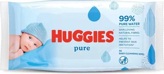 Pure - Billendoekjes - 56 babydoekjes fra Huggies – produktbillede 1 af 2