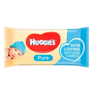 Pure - Billendoekjes - 56 babydoekjes fra Huggies – produktbillede 2 af 2