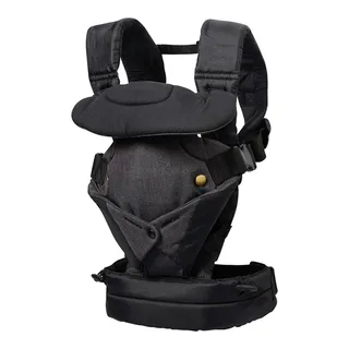 Babytrage Flip Advanced van Infantino in Zwart, 52 × 63 × 9 mm – productfoto 1 van 2