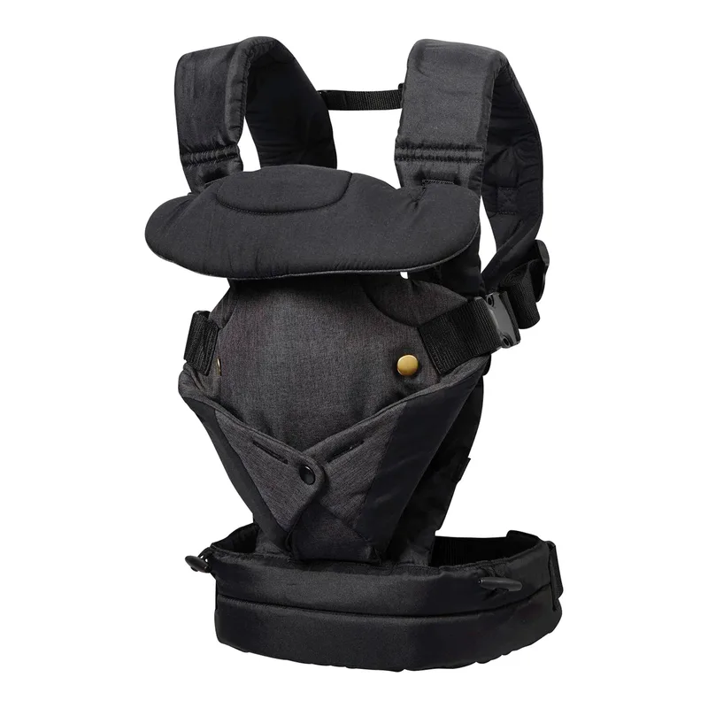 Babytrage Flip Advanced van Infantino in Zwart, 52 × 63 × 9 mm – productfoto 1 van 2
