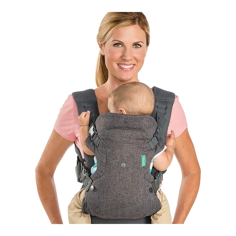 Babytrage Flip van Infantino in Grijs, 50 × 36 × 2,5 mm – productfoto 2 van 3