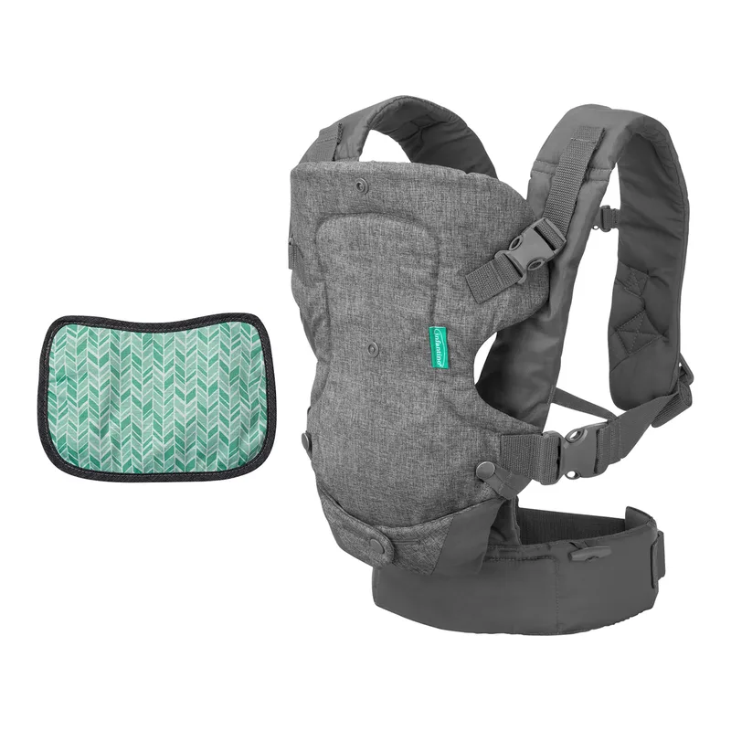 Babytrage Flip van Infantino in Grijs, 50 × 36 × 2,5 mm – productfoto 1 van 3