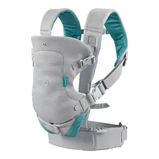 Babydrager Flip Light & Airy 4in1 Mesh van Infantino in Grijs, 81 × 46 × 10 mm – productfoto 1 van 3