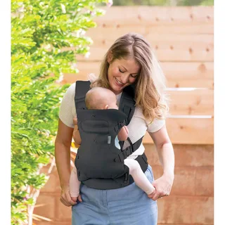 Babydrager Flip Light & Airy 4in1 Mesh van Infantino in Zwart, 55 × 63 × 9 mm – productfoto 3 van 3