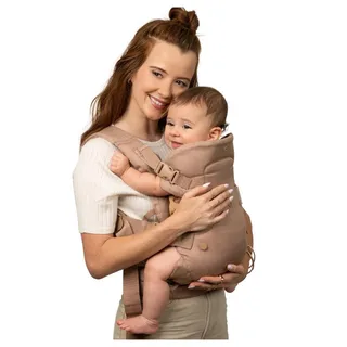 Babydrager Flip Luxe van Infantino in Bruin, 17,8 × 12,7 × 25,4 mm – productfoto 3 van 3