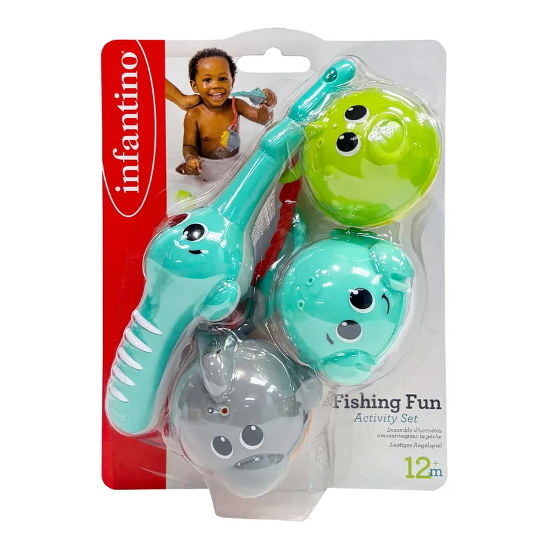 Badspeelgoed visplezier van Infantino in Meerkleurig, 9,3 × 6,3 × 12,1 mm – productfoto 2 van 2
