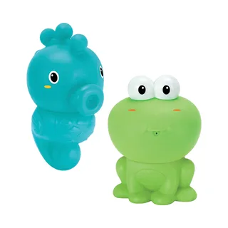 Badspeelgoed spuitdieren van Infantino in Meerkleurig, 63 × 40 × 63 mm – productfoto 3 van 3