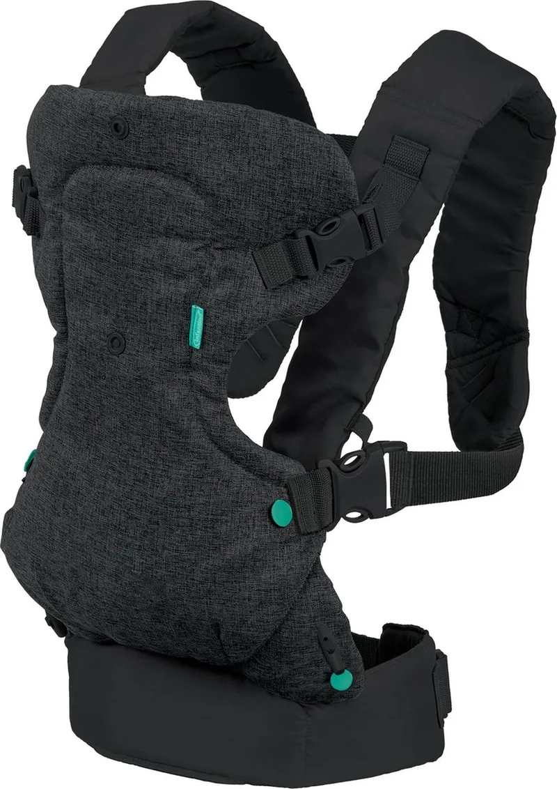 Draagzak Flip Geavanceerd 4-In-1 van Infantino in Grijs – productfoto 1 van 4