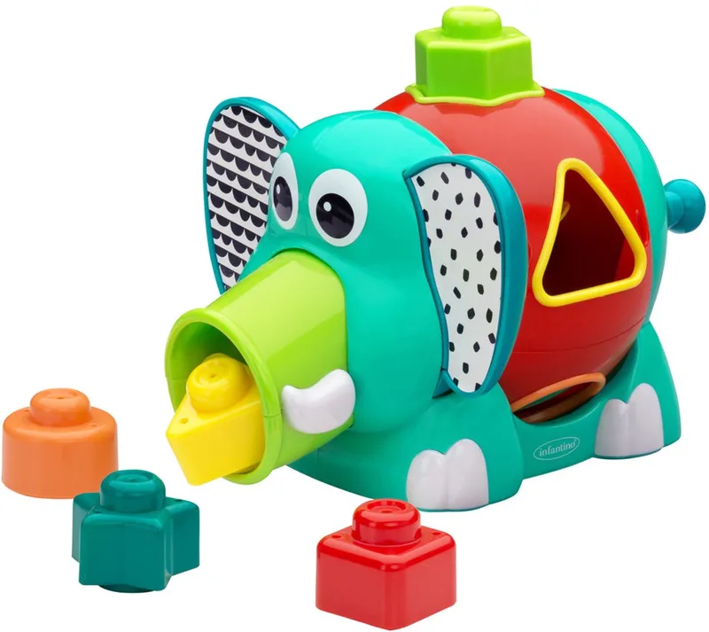 Jumbo Olifant Vormenstoof de Infantino en Multicolore – photo produit