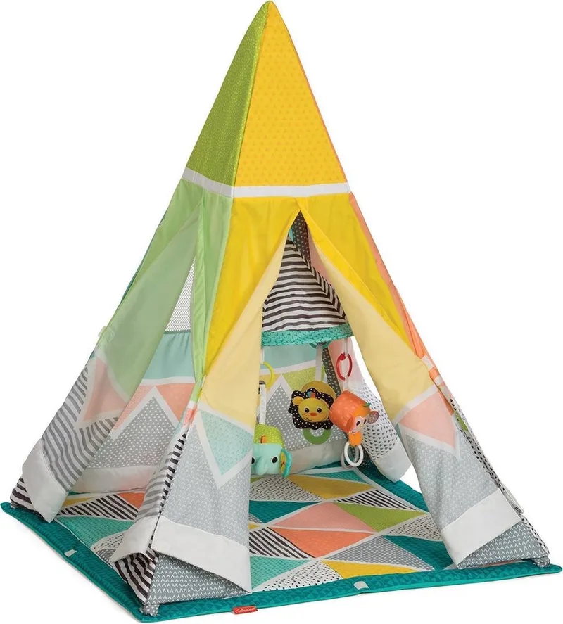 Large Teepee Gym Speelkleed BK-216143 de Infantino en Multicolore – photo produit