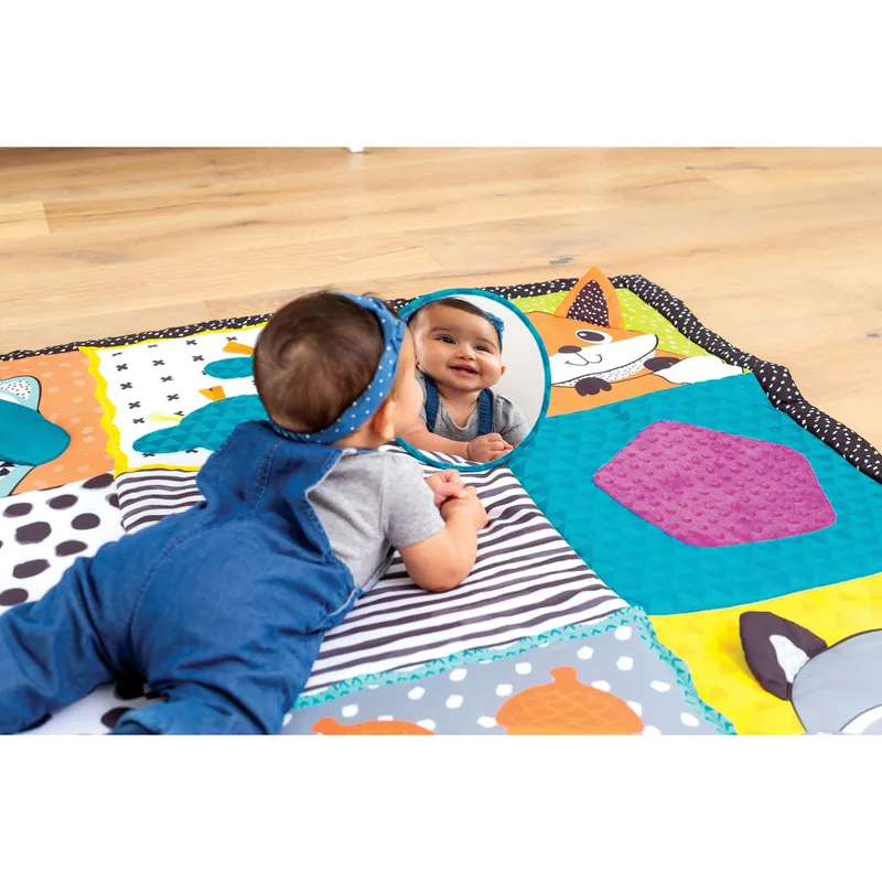 Spieldecke Jumbo Fold & Go by Infantino in Multicolour, 167,5 × 127 mm – product photo 2 of 3