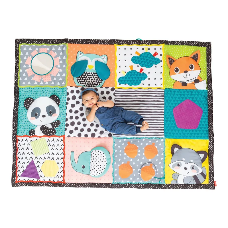 Spieldecke Jumbo Fold & Go by Infantino in Multicolour, 167,5 × 127 mm – product photo 1 of 3