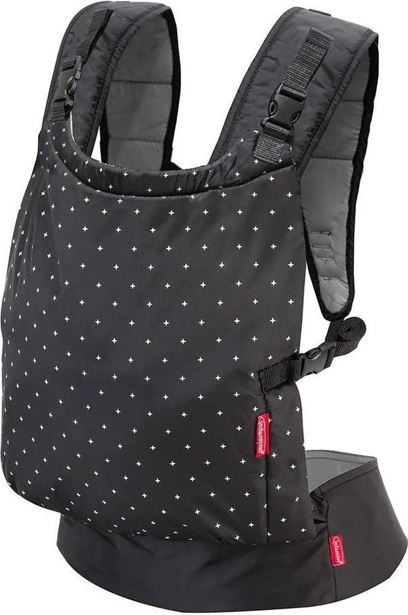 Zip Travel Draagzak BK-05308 van Infantino in Zwart – productfoto