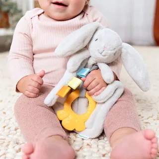Baby knuffeldoek met bijtring Cozy Sylvi by Ingenuity in Multicolour – product photo 5 of 5