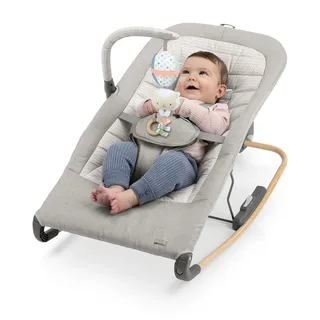 Baby wipstoel InMotion Automatic Rocker de Ingenuity en Gris – photo produit 3 sur 4