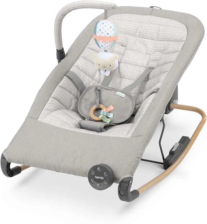 Baby wipstoel InMotion Automatic Rocker - Ingenuity - vanaf 0 maanden by Ingenuity in Grijs – product photo