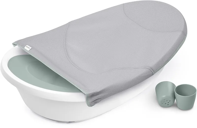 Babybadje 4-in-1 Grow with Me Tub - Ingenuity - vanaf 0 maanden fra Ingenuity i Grijs – produktbillede