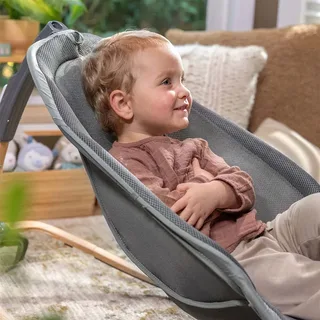Babywippe Every Season™ Rocking Seat - Wesley™, mit Melodien und Geräuschen by Ingenuity in Grey – product photo 2 of 4