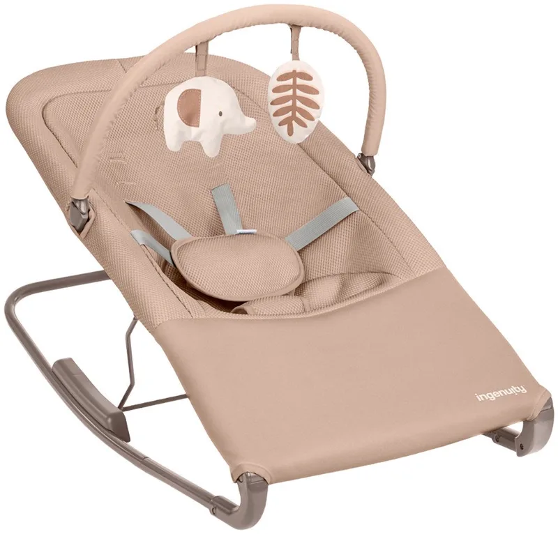 Babywippe Nestle™ Vibrating Rocker, mit Vibration von Ingenuity in Braun – Produktfoto