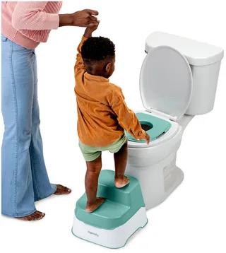 Zindelijkheidstrainer Prepare to Potty 3-in-1 System van Ingenuity in Groen, Wit – productfoto 5 van 5