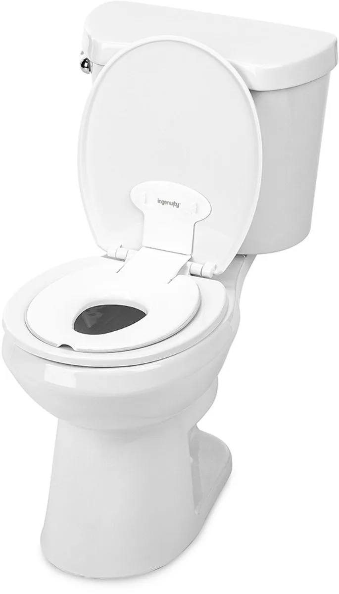 Toiletverkleiner Flip & Sit Potty van Ingenuity in Wit – productfoto