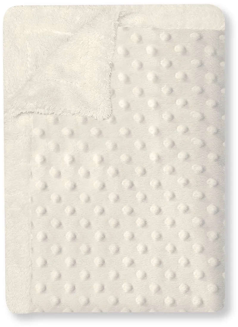 Deken Bubble Junior 80 X 110 Cm Fleece by Interbaby in Beige – product photo