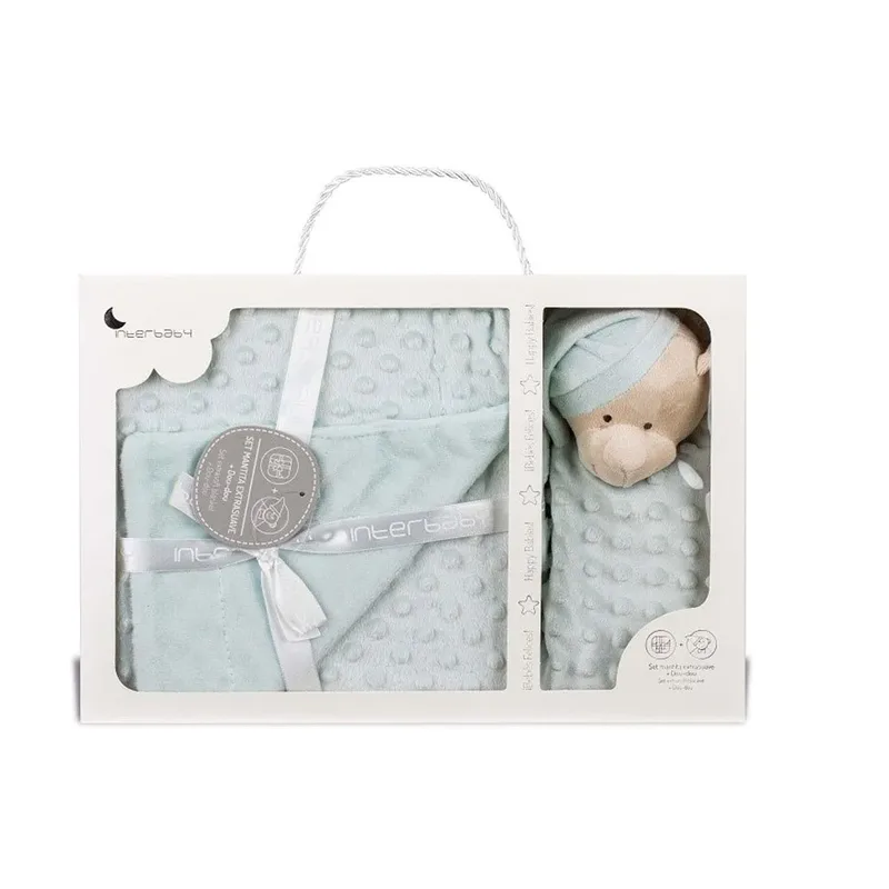 Inpd001 Deken+knuffeldoekje by Interbaby – product photo 2 of 2