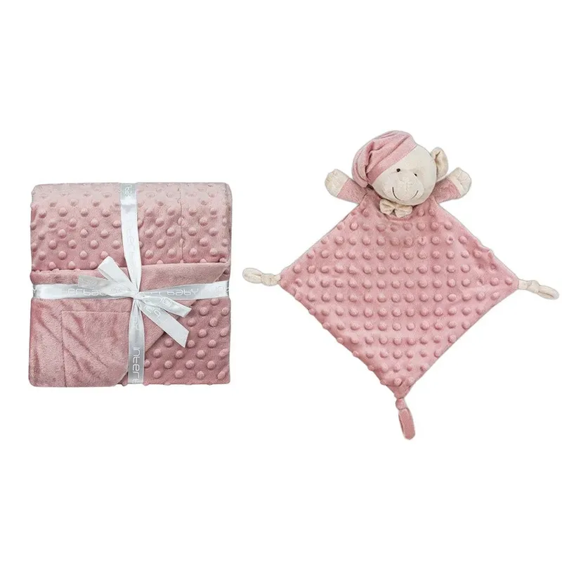 Inpd001 Deken+knuffeldoekje van Interbaby – productfoto