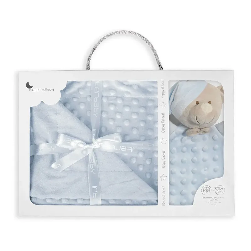 Inpd001 Deken+knuffeldoekje by Interbaby – product photo 2 of 2