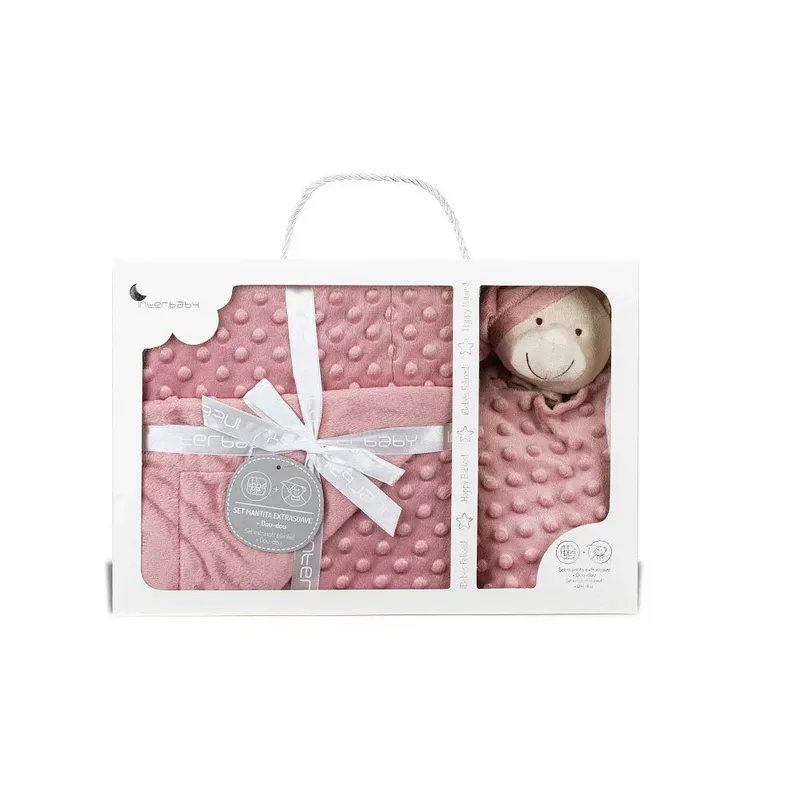 Inpd001 Couverture+doudou de Interbaby – photo produit 2 sur 2