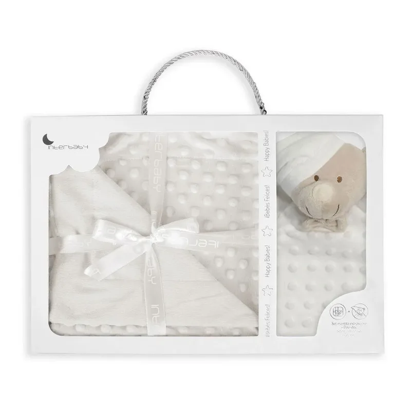 Inpd001 Dekentje+knuffeldoekje by Interbaby – product photo 2 of 2