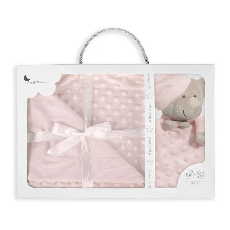Inpd001 Dekentje+knuffeldoekje by Interbaby – product photo 2 of 2