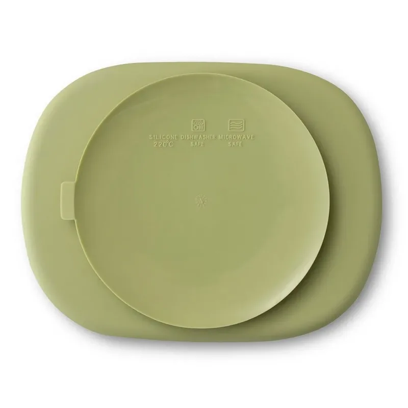 Assiette Insi008 Bpa +lid de Interbaby – photo produit 2 sur 5