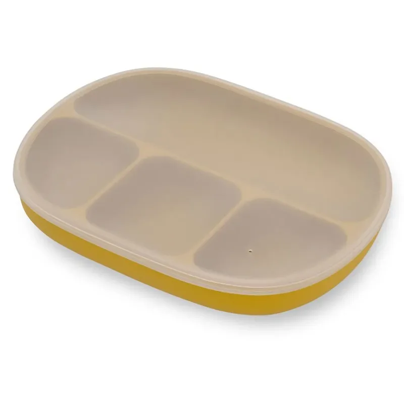 Assiette Insi008 Bpa +lid de Interbaby – photo produit 4 sur 5