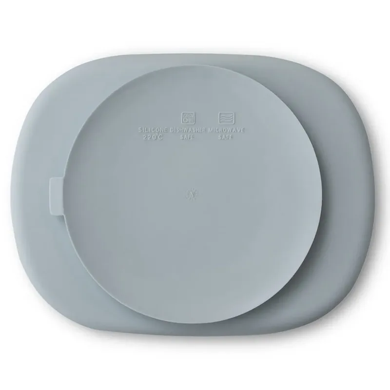 Assiette Insi008 Bpa +lid de Interbaby – photo produit 2 sur 5
