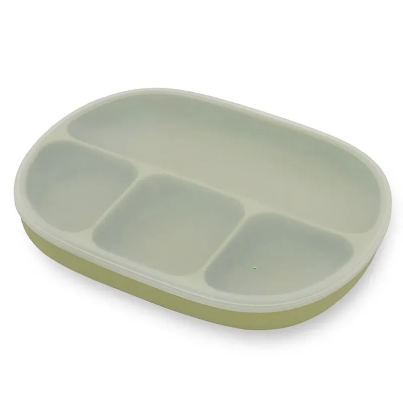 Assiette Insi008 Bpa +lid de Interbaby – photo produit 4 sur 5