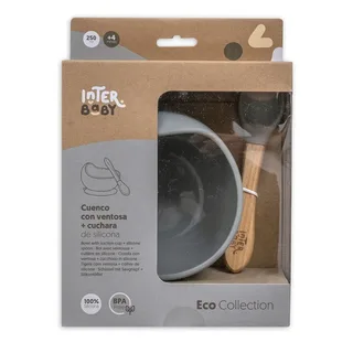 Silikon Insi001 Bpa-schüssel+löffel von Interbaby – Produktfoto 5 von 5