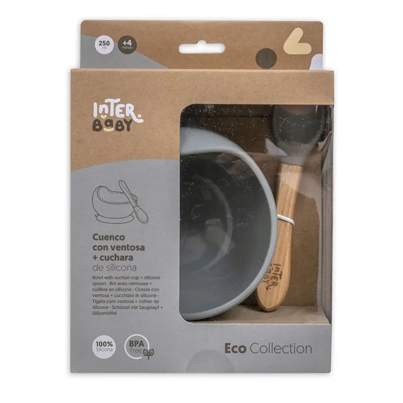 Silikon Insi001 Bpa-schüssel+löffel von Interbaby – Produktfoto 5 von 5