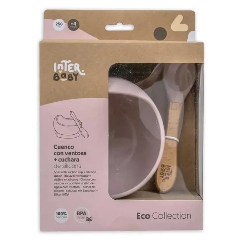 Insi001 Bol Bpa+cuillère Silicone de Interbaby – photo produit 4 sur 6