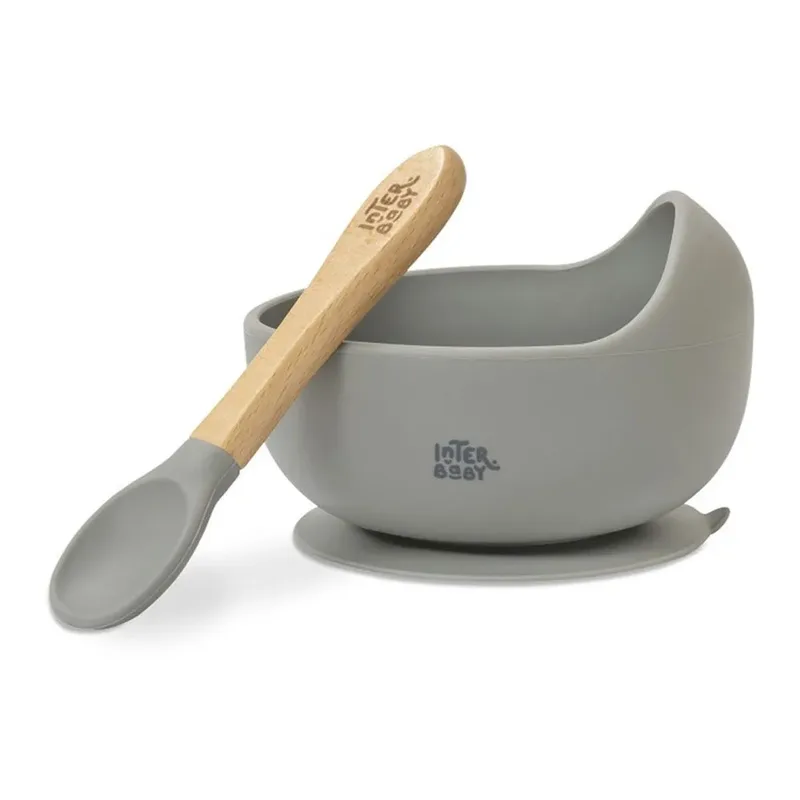 Silikon Insi001 Bpa-schüssel+löffel von Interbaby – Produktfoto 2 von 5