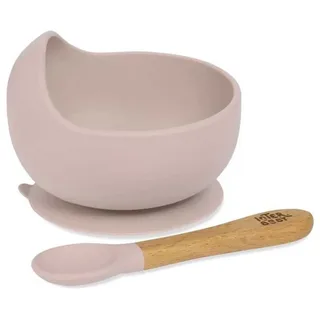 Insi001 Bol Bpa+cuillère Silicone de Interbaby – photo produit 1 sur 6