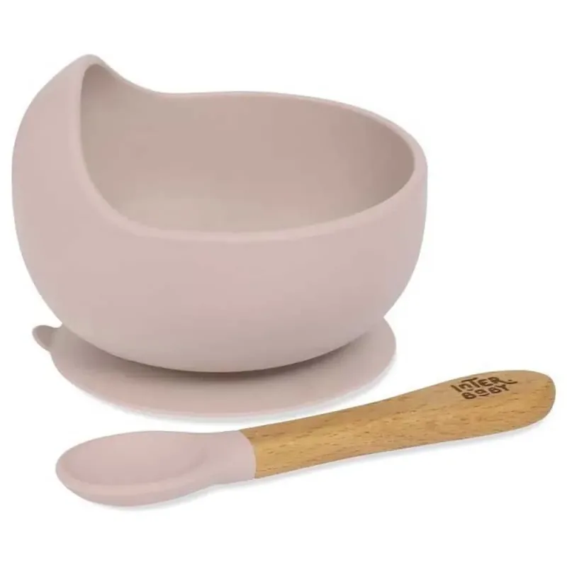 Insi001 Bol Bpa+cuillère Silicone de Interbaby – photo produit 1 sur 6