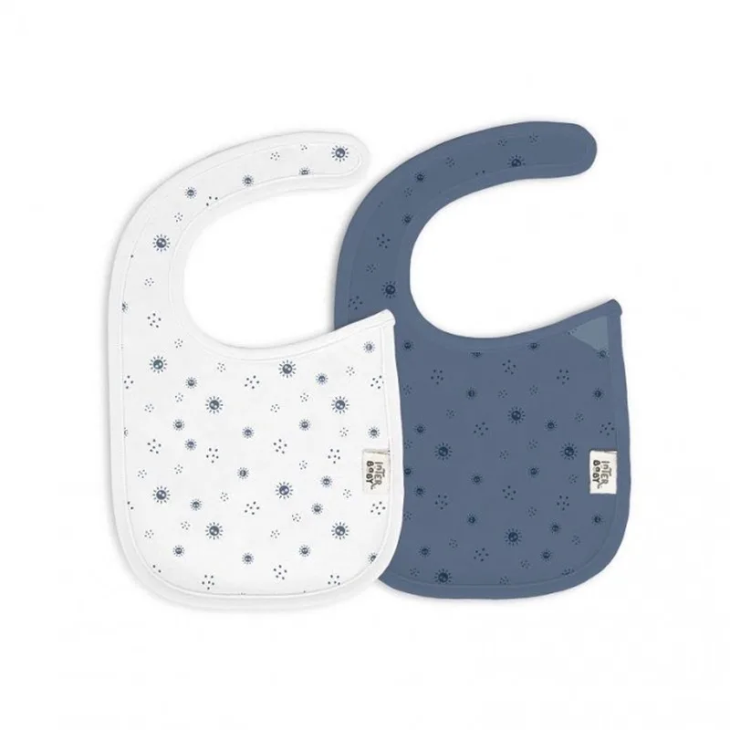 slabbetjes sun stars 2 stuks de Interbaby en Bleu – photo produit