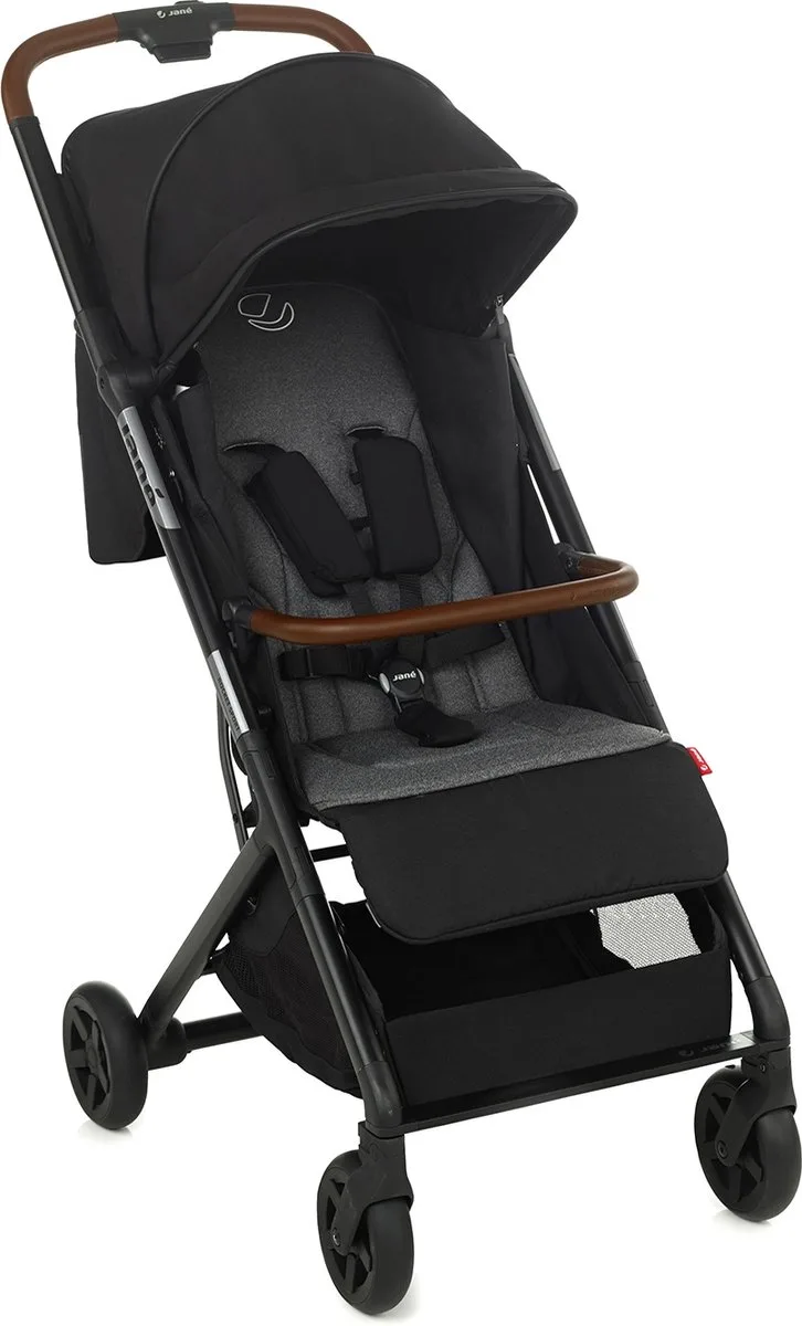 Rocket Sport - Kinderwagen - Buggy - Kleur Cold Black - Handbagage Airlines van Jané in Zwart, Grijs – productfoto