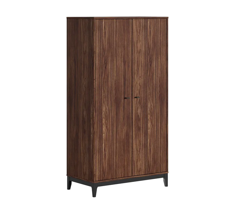 Kast Jaxx Ilyas Walnut 2-deurs van Jaxx – productfoto