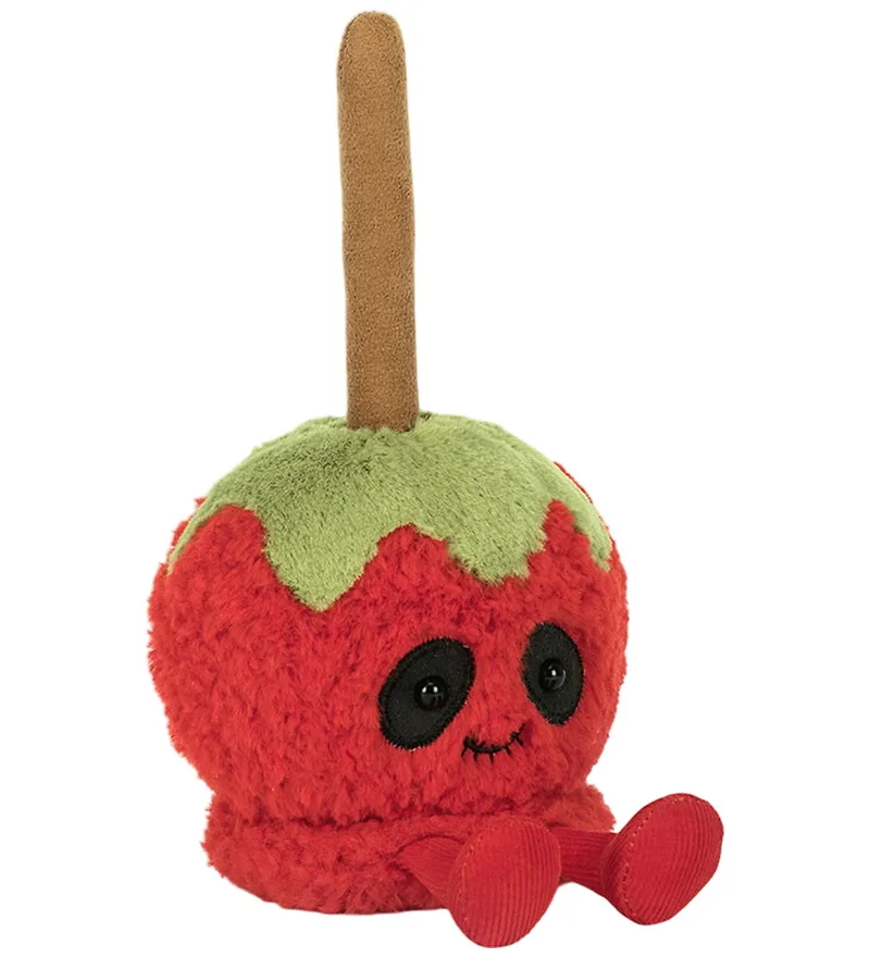 Knuffel -12x10 cm - Amuseables Toffee Apple fra Jellycat – produktbillede