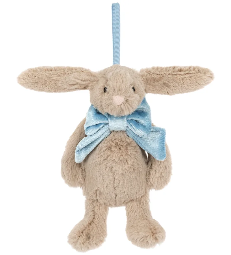 Knuffel - 13x6 cm - Bashful Beige Bunny Decoratie de Jellycat – photo produit