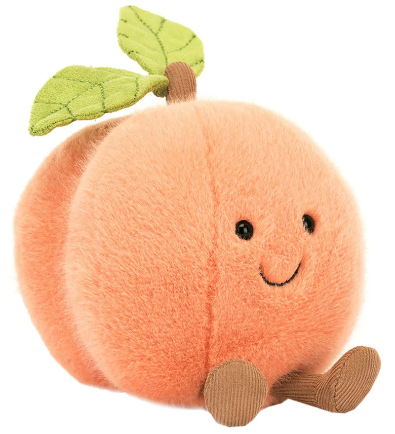 Knuffel - 14x11 cm - Amuses Peach de Jellycat – photo produit