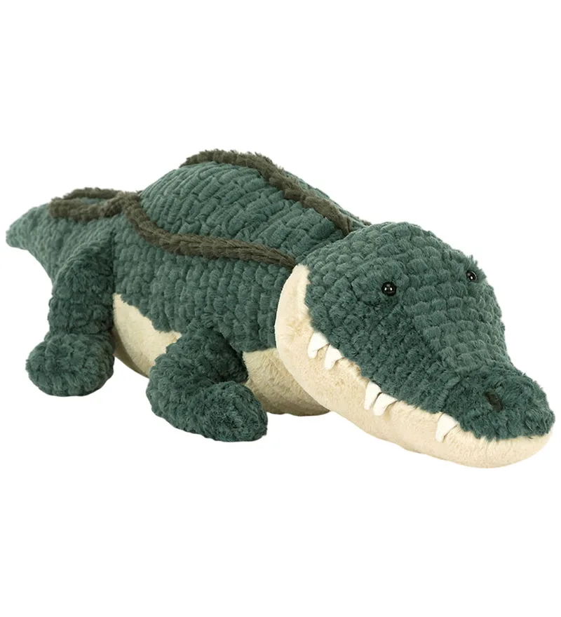 Knuffel - 14x63 cm - Alexi Alligator - Groen de Jellycat – photo produit